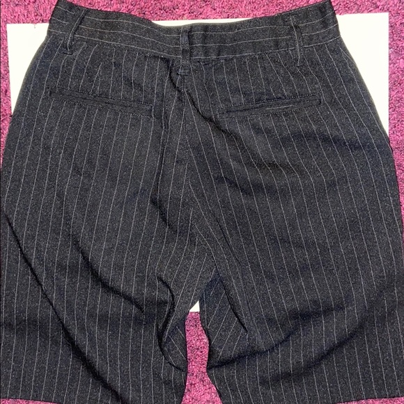 Black Thin Striped Hurley Shorts - Picture 2 of 3